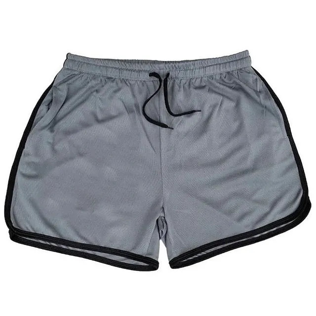 3-Inch Men's Quick-Dry Athletic Shorts with Drawstring Waist