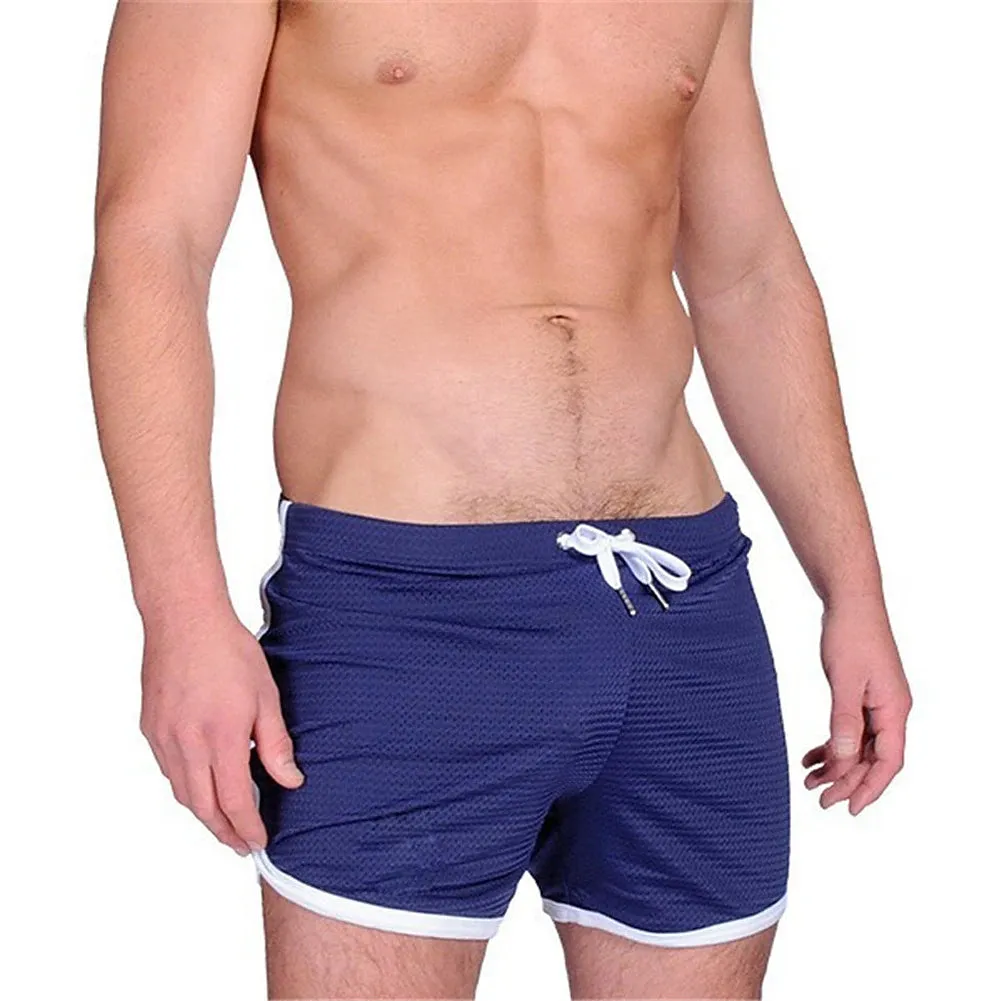 3-Inch Men's Quick-Dry Athletic Shorts with Drawstring Waist