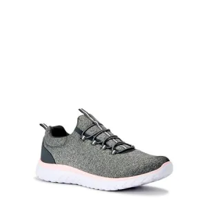 Athletic Works Women's Bungee Slip-On SneakersGray,