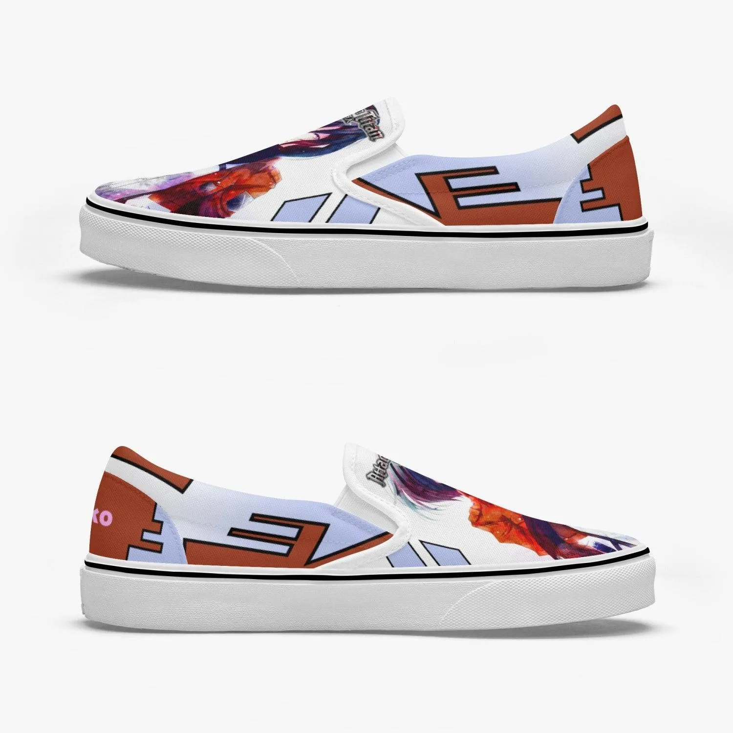 Attack On Titan Mikasa Ackerman Slip Ons Anime Shoes