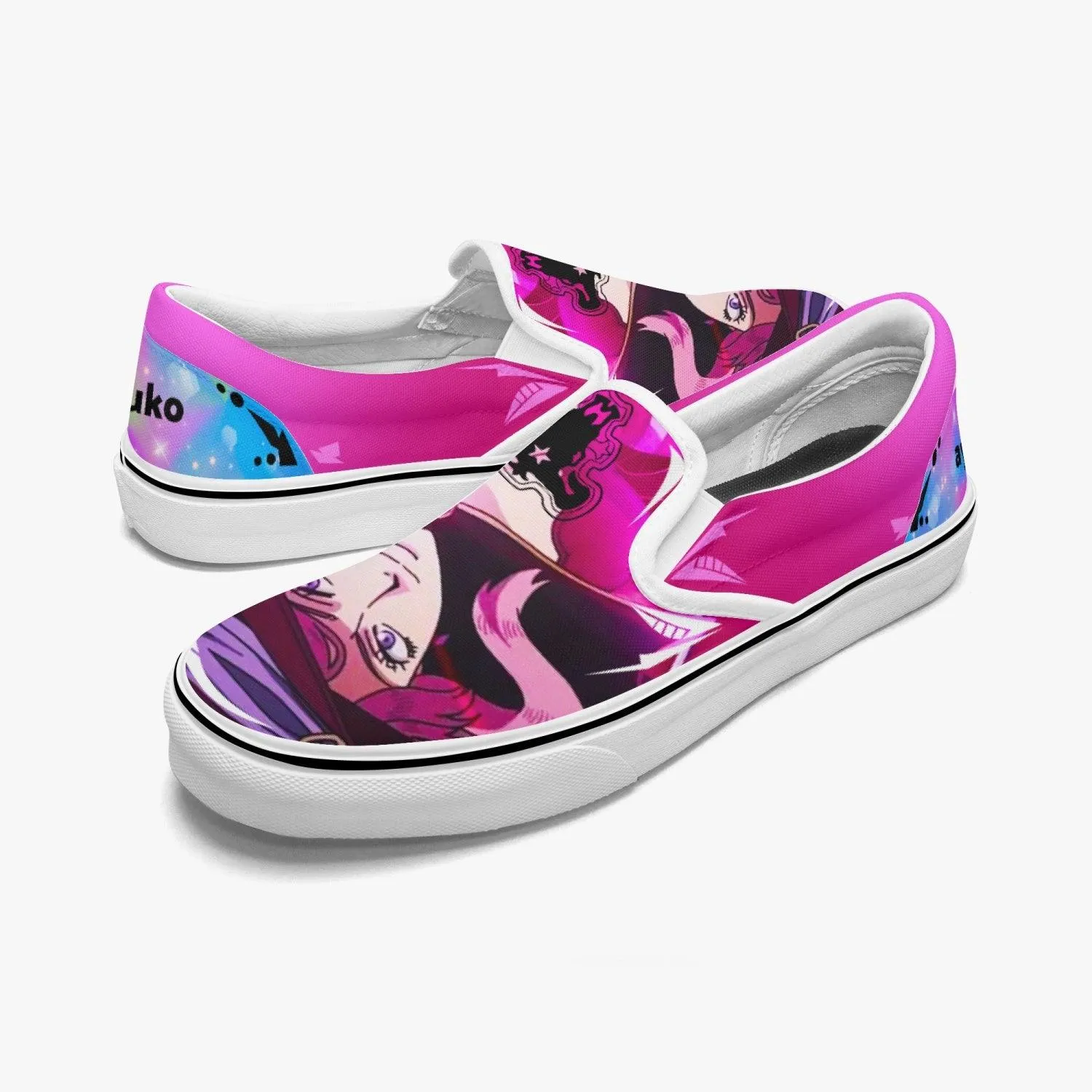 Black Clover Vanessa Enoteca Slip Ons Anime Shoes