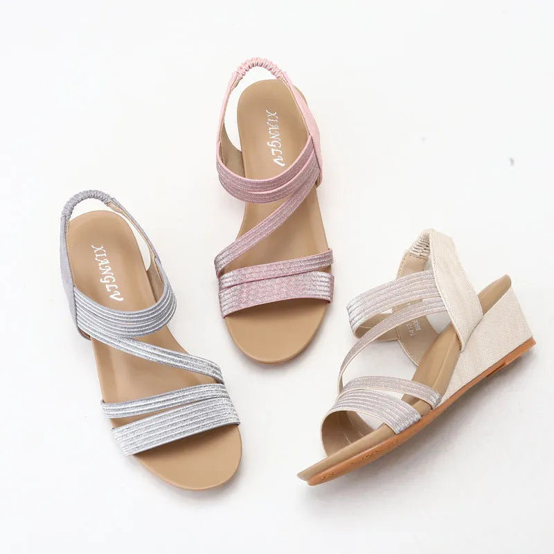 Bohemian Waterproof Platform Sandals