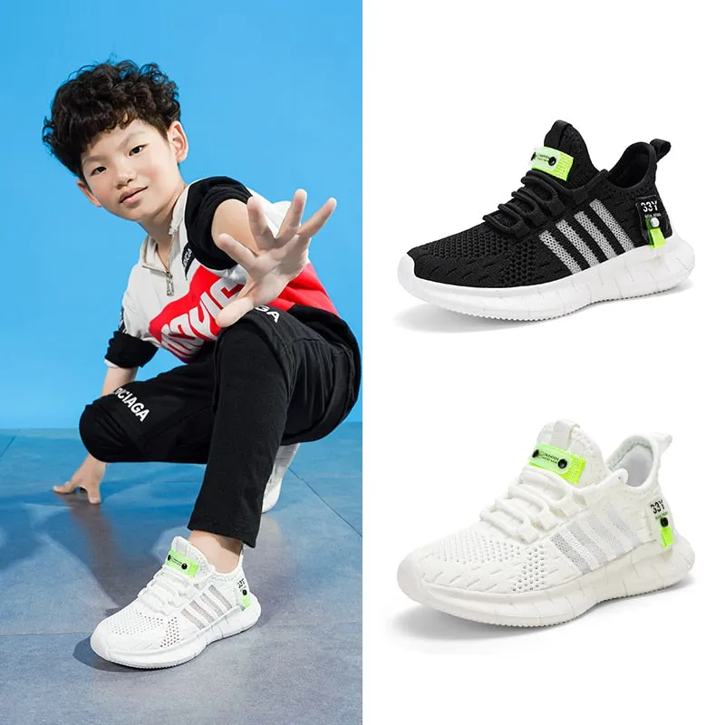 Breathable Kids'  Running Sneakers