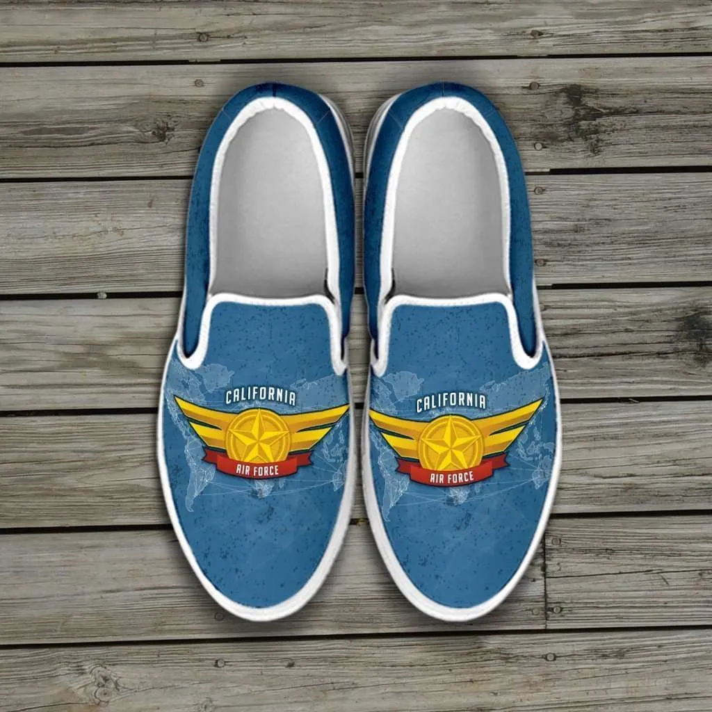 California Air Force Wings Slip-on Shoes