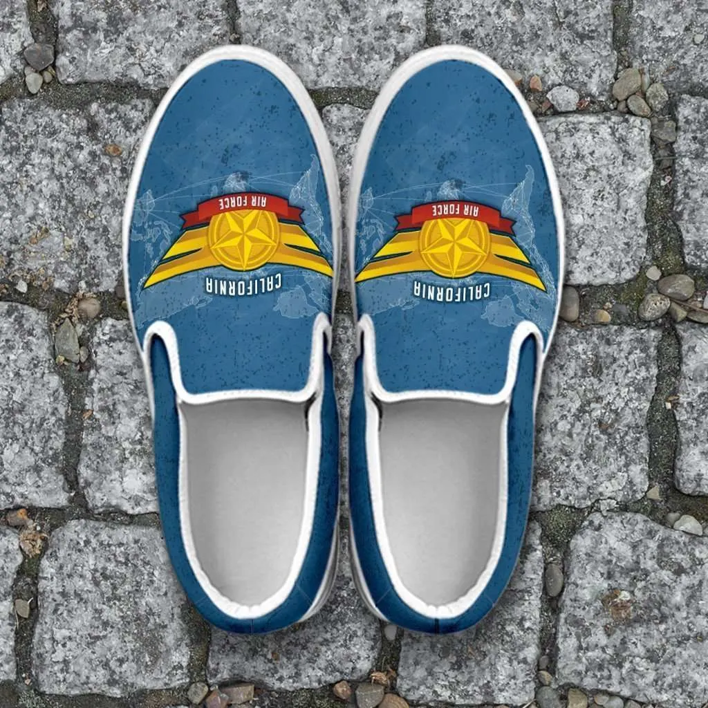 California Air Force Wings Slip-on Shoes