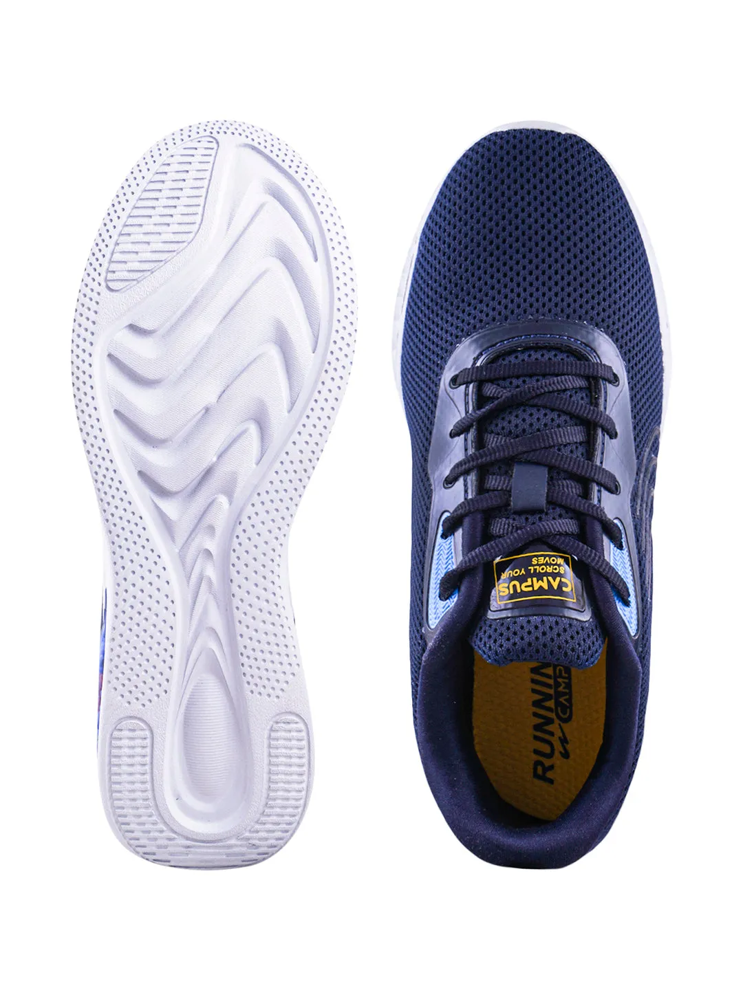 CAMP CARTAGE Navy Men's Running Shoes