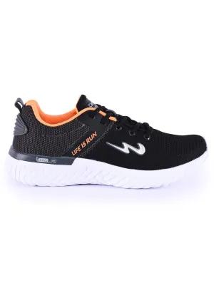 CLIPPER Black Men's Running Shoes