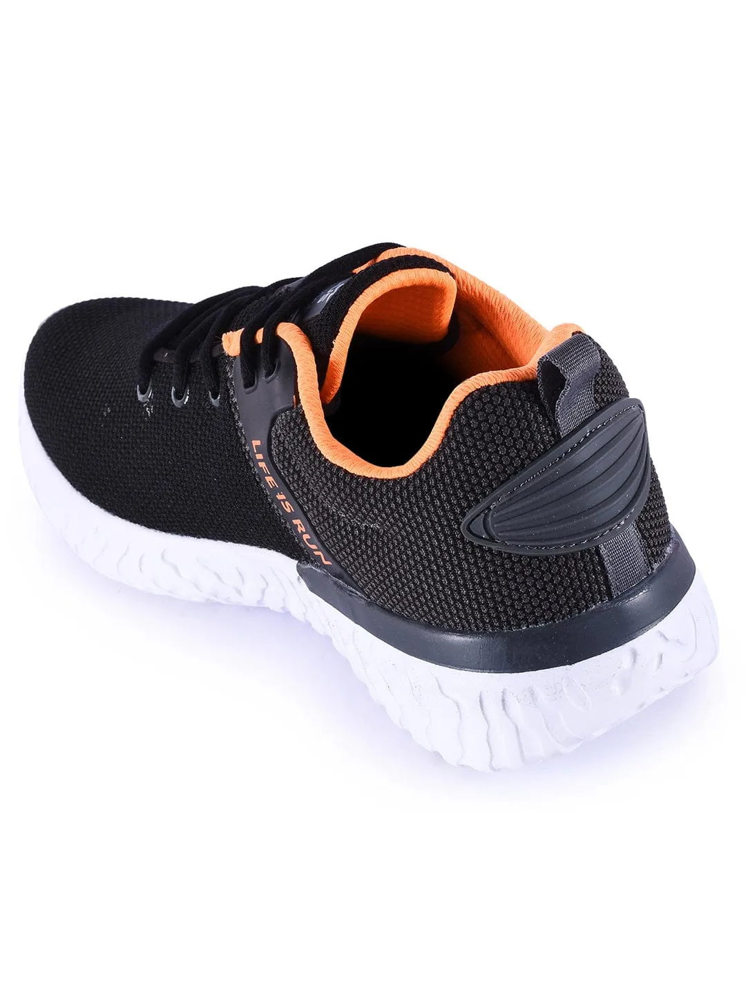 CLIPPER Black Men's Running Shoes