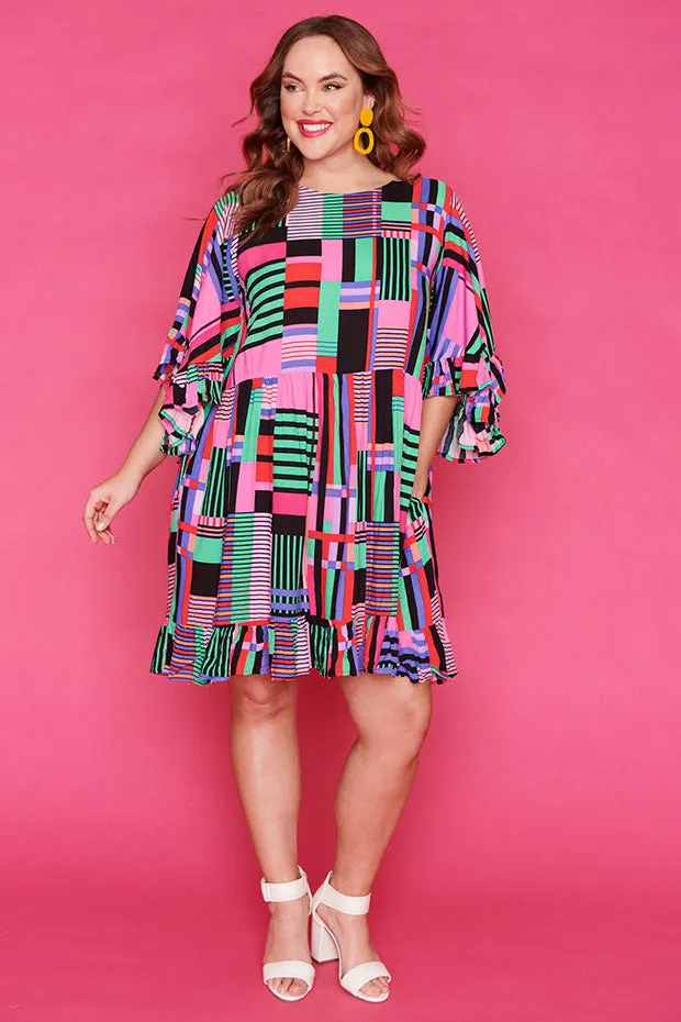 Diona Liquorice Dress