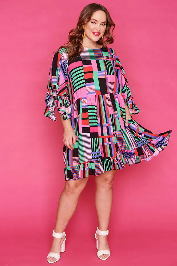 Diona Liquorice Dress