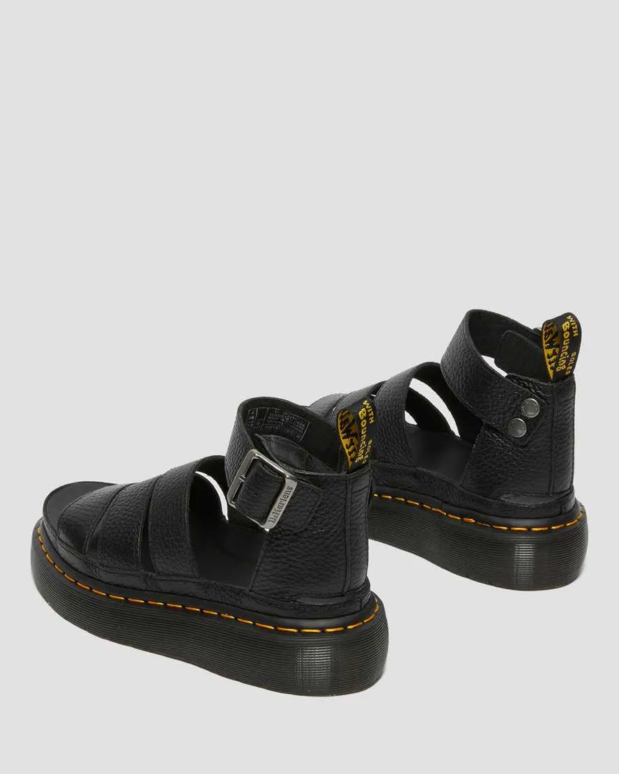 DR MARTENS CLARISSA II QUAD - BLACK MILLED NAPPA