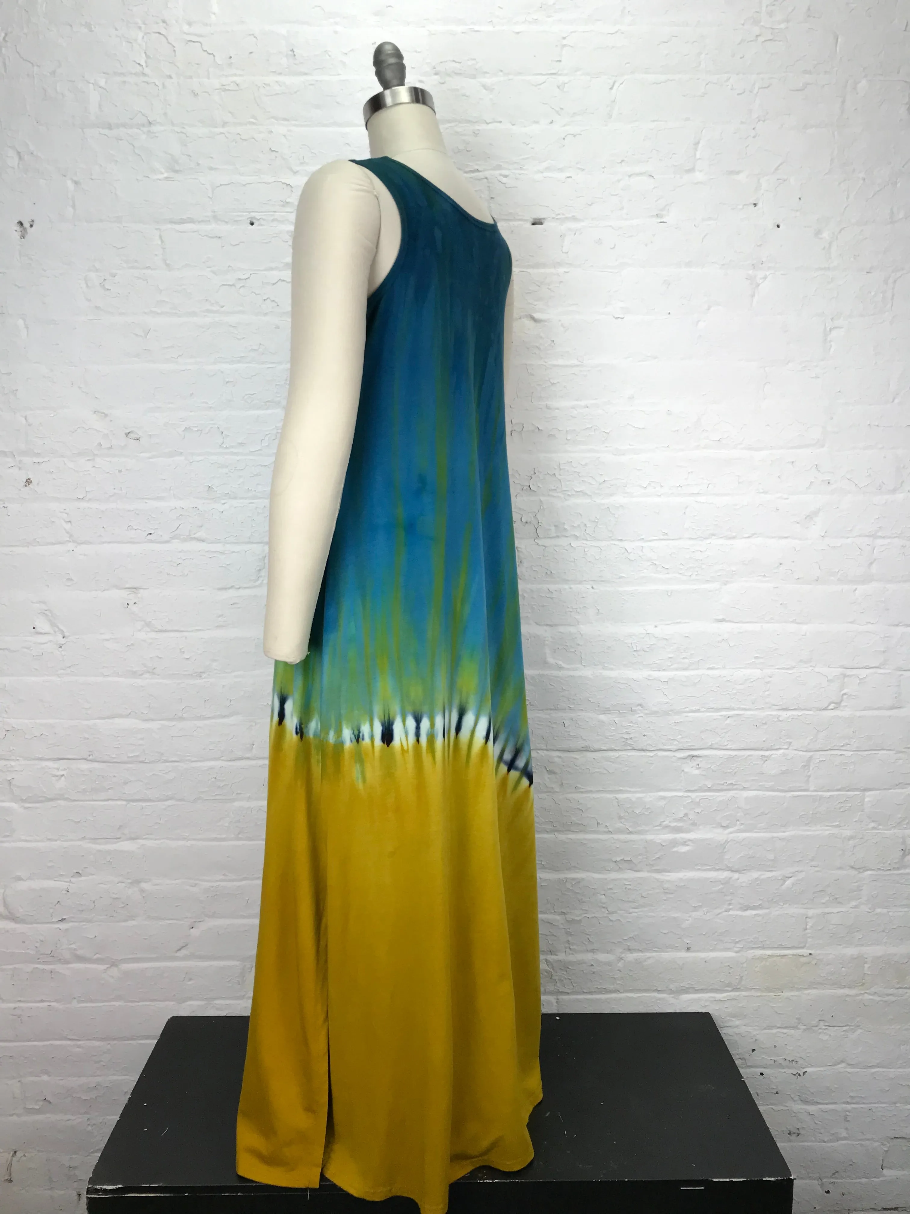 Eileen Maxi Tank Dress in Key West Sunrise