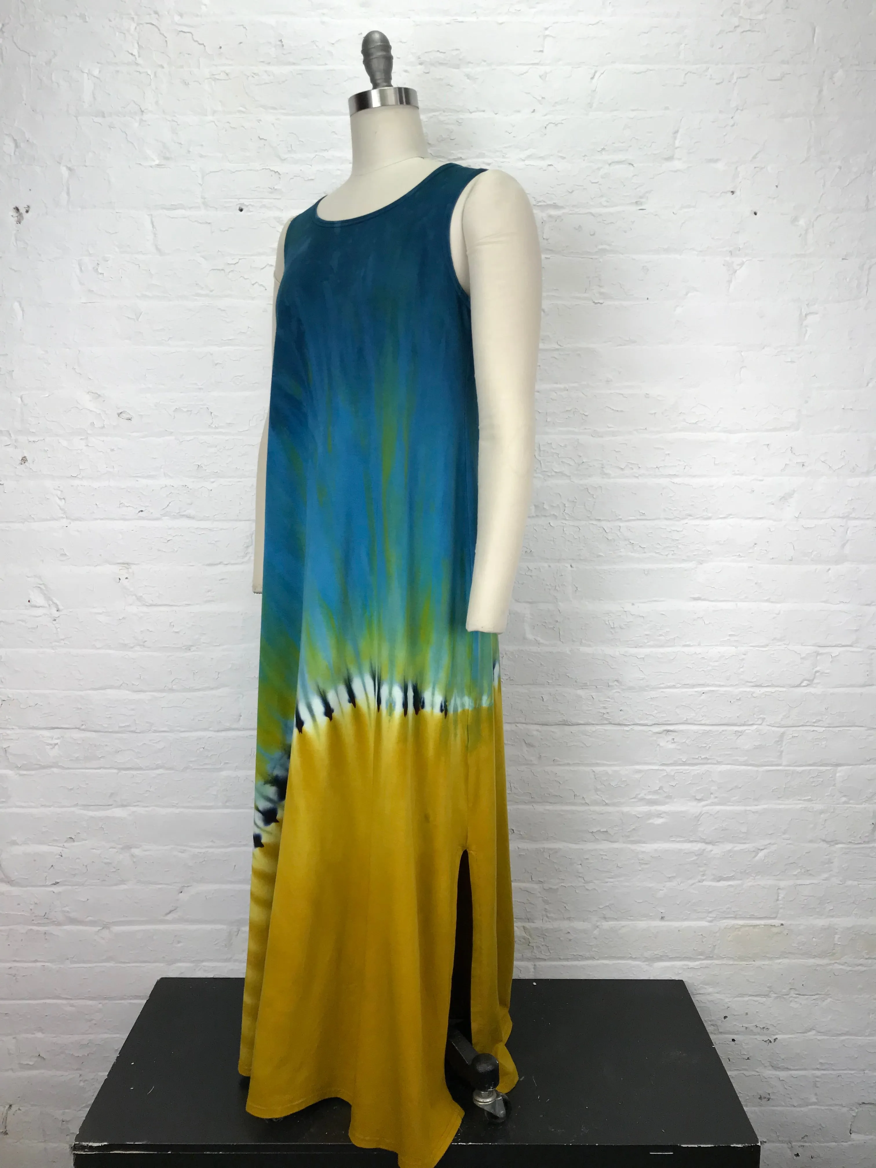 Eileen Maxi Tank Dress in Key West Sunrise