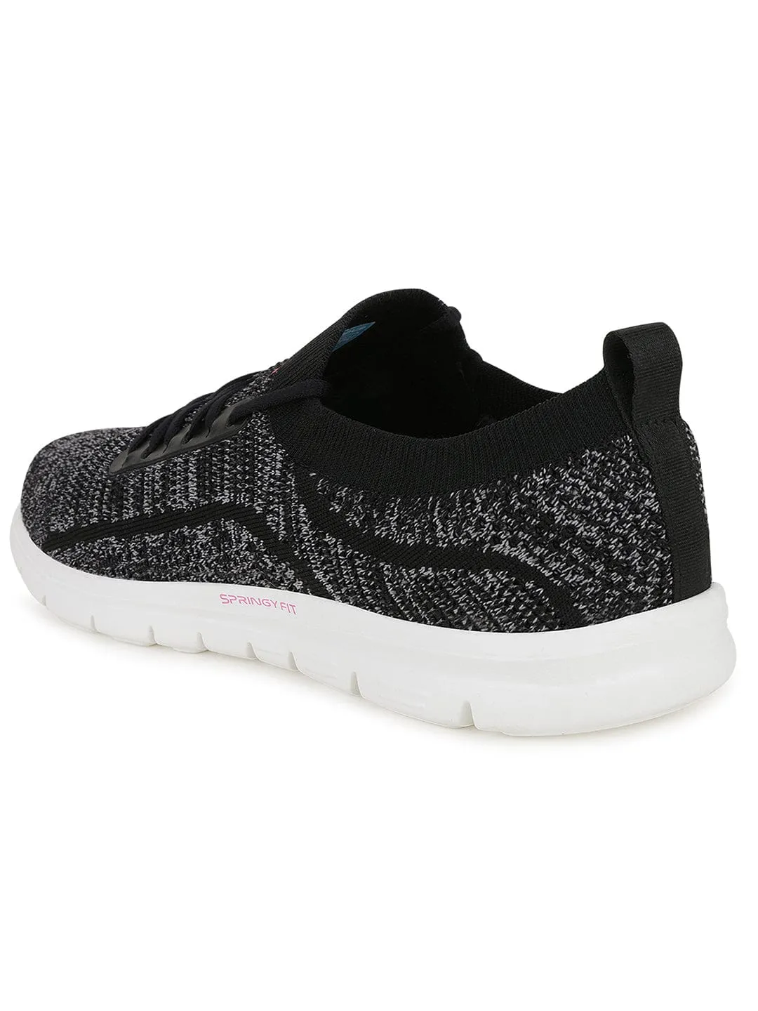 ELIZA Black Women's Running Shoes