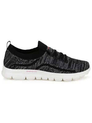 ELIZA Black Women's Running Shoes