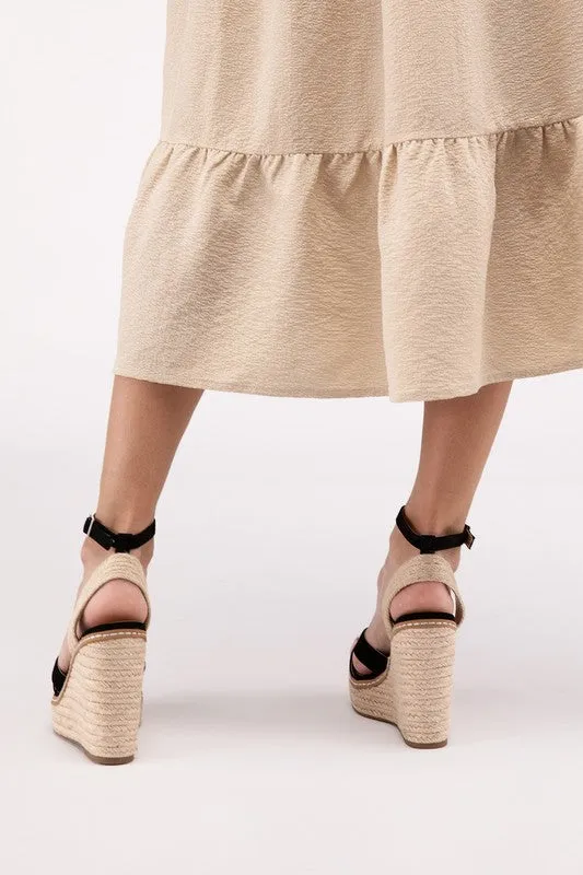 Espadrille Wedge Sandals