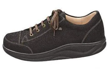 Finn Comfort Women's Ikebukuro Shoes- Rodeobuk Schwarz