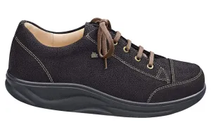 Finn Comfort Women's Ikebukuro Shoes- Rodeobuk Schwarz