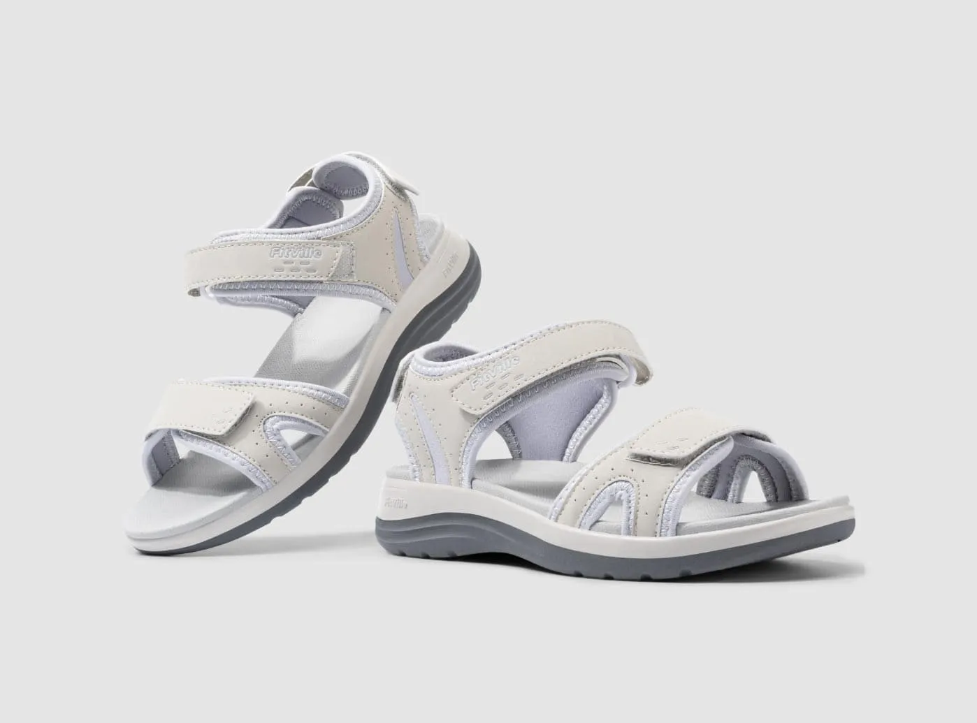 FitVille Women's FlexiWalk Sandal V1