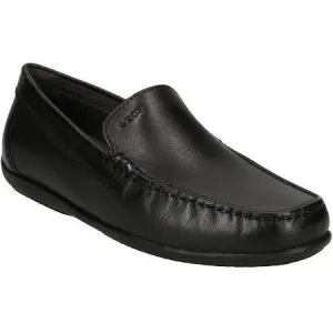 Geox Ascanio Mens Black Loafer Shoe