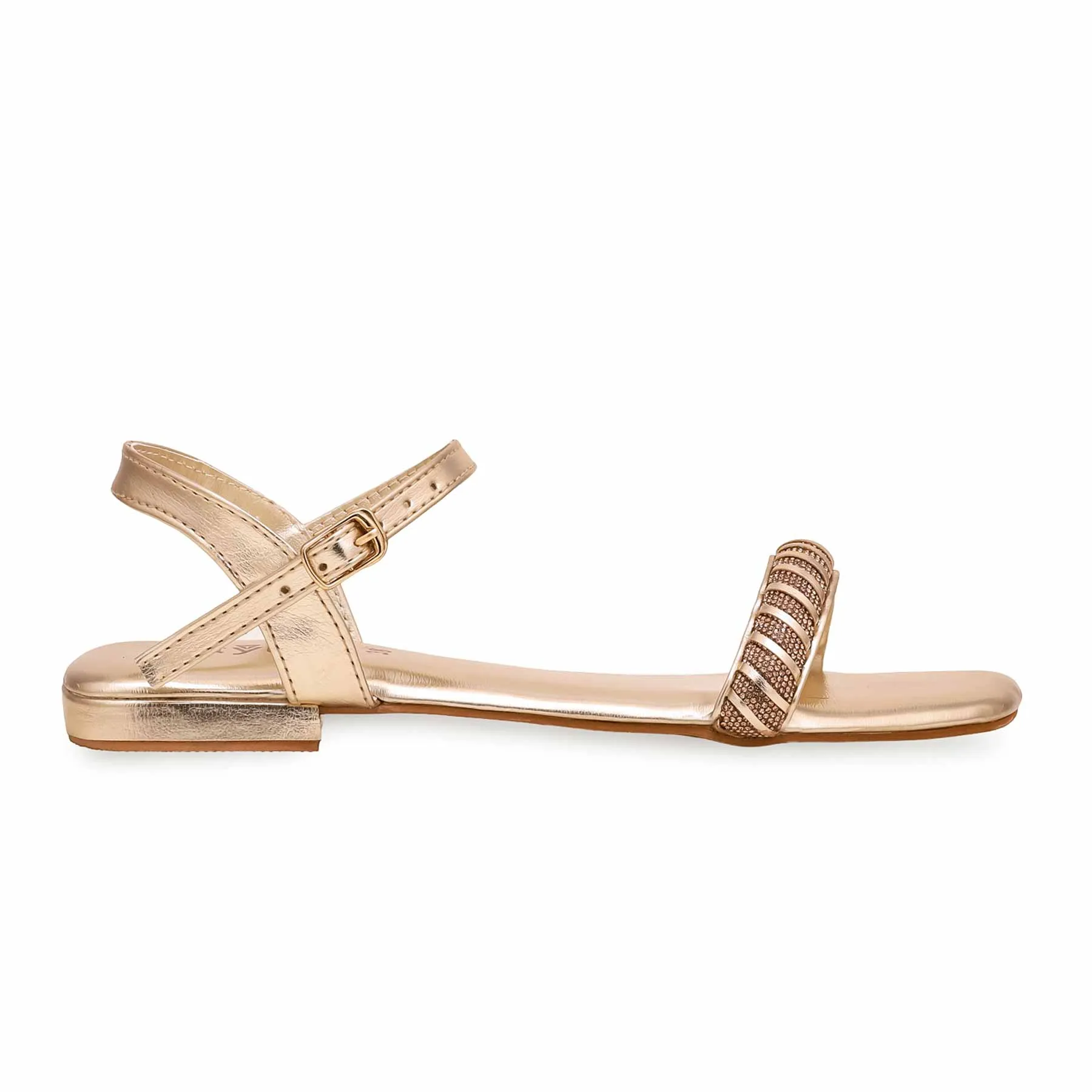 Golden Fancy Sandal FN5918