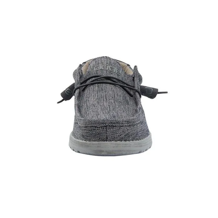 Hey Dude Wally Carbon Woven Casual Shoe