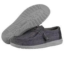 Hey Dude Wally Carbon Woven Casual Shoe