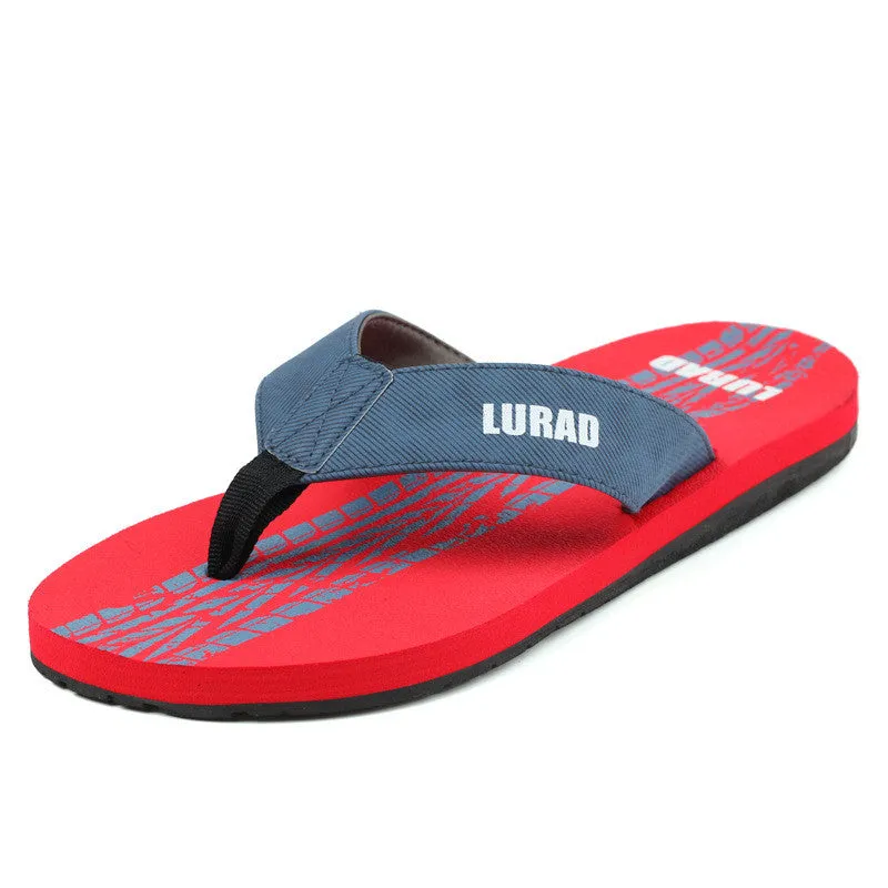 Men's Flip-Flops Summer Breathable Student Sandals Flip Flops Anti-Skid Beach Sandals