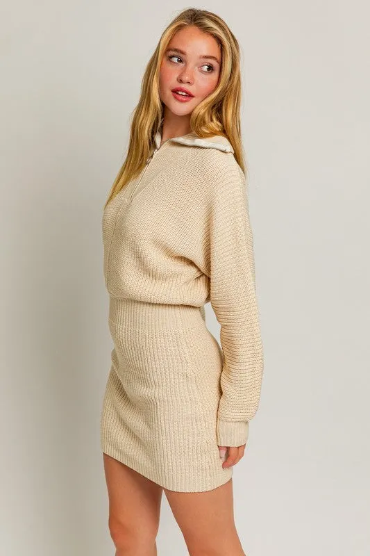 Modern Days Knit Sweater Dress