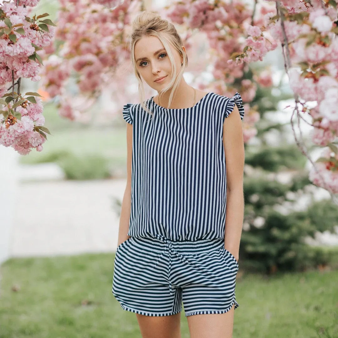 Pana Stripe Romper