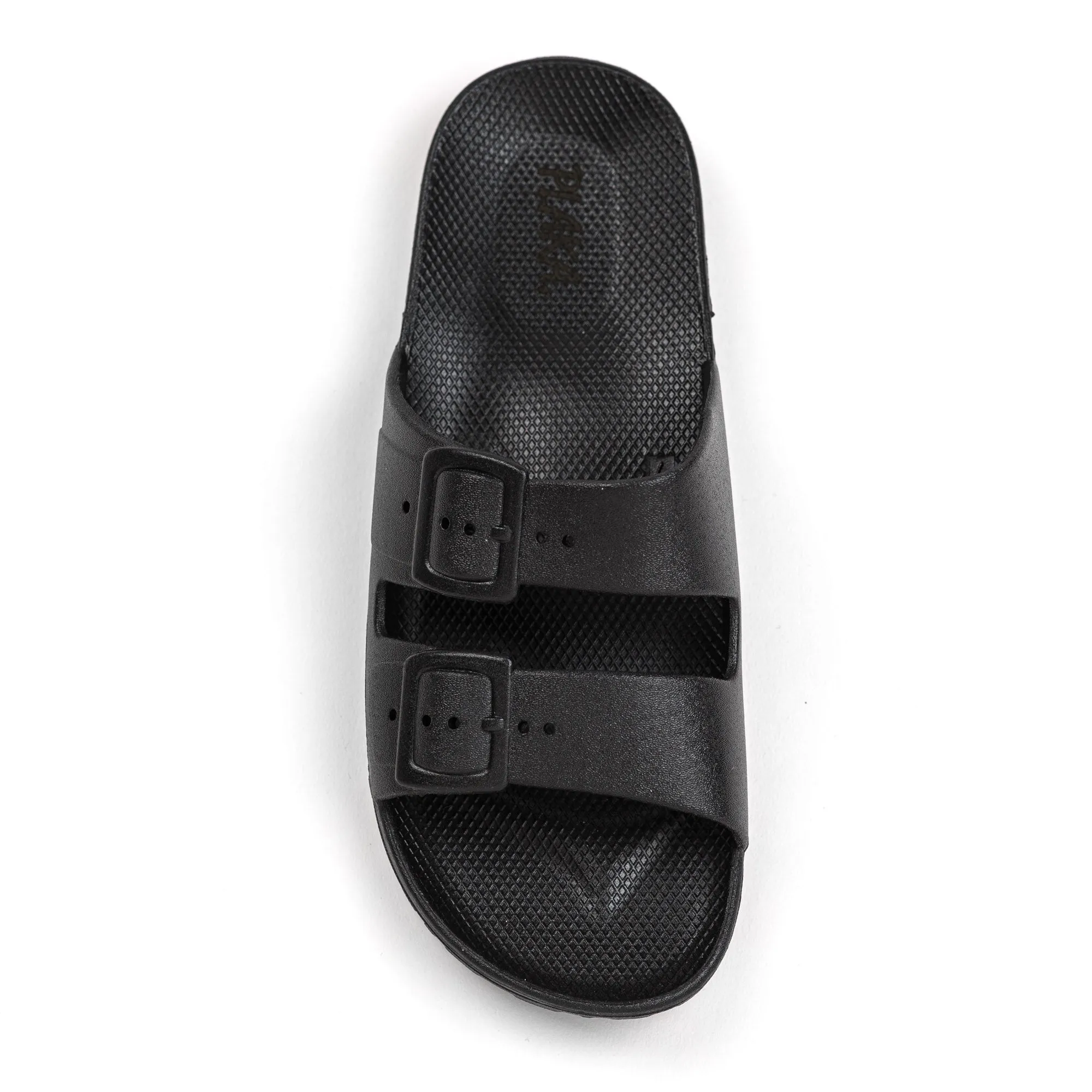 Plaka Genesis 2 Fixed Straps Slides Sandals | Black Star