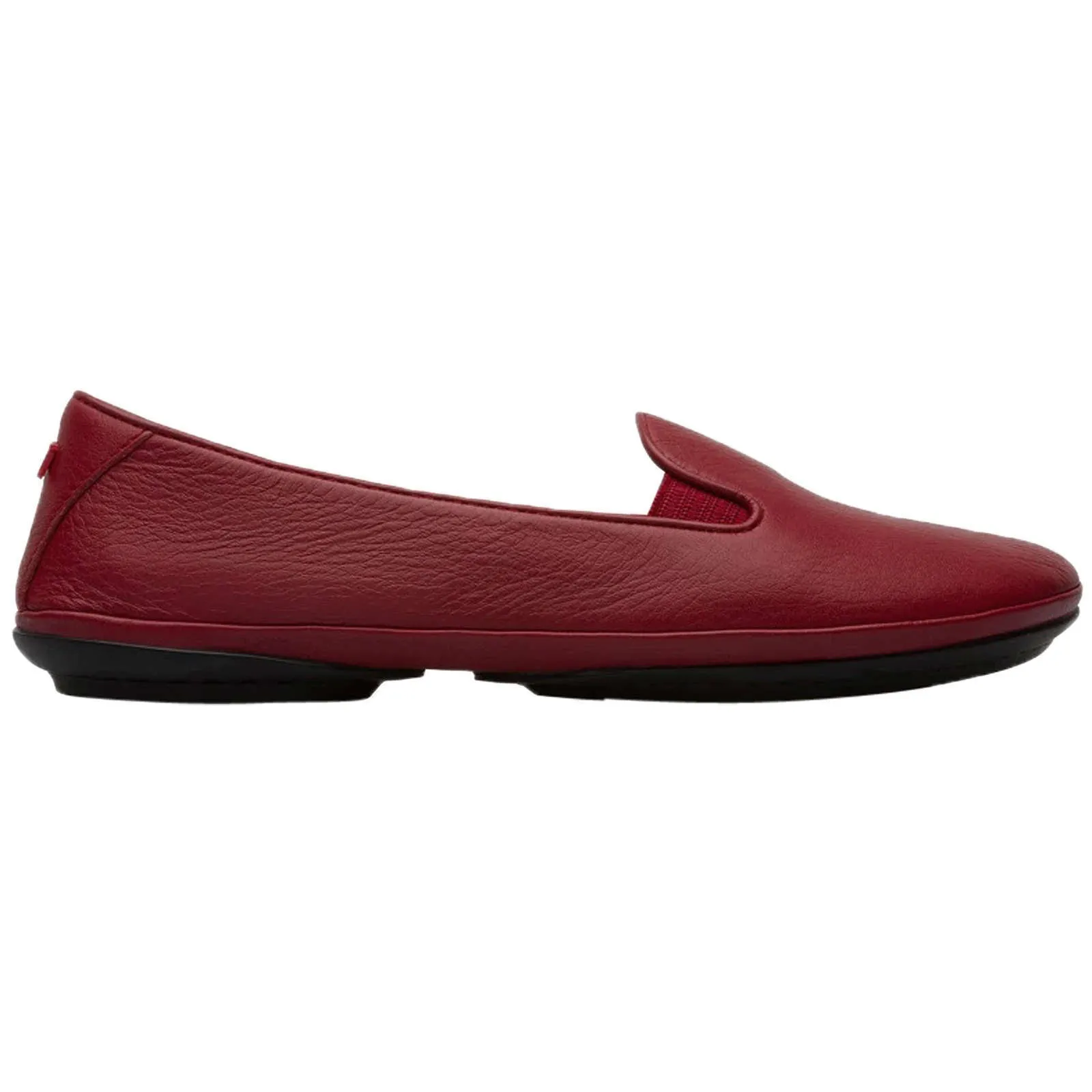 Right Calfskin Leather Women's Slip-On Shoes