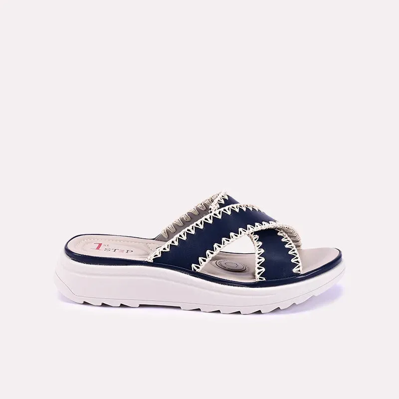 Rosalind Blue Casual Slippers 0412604