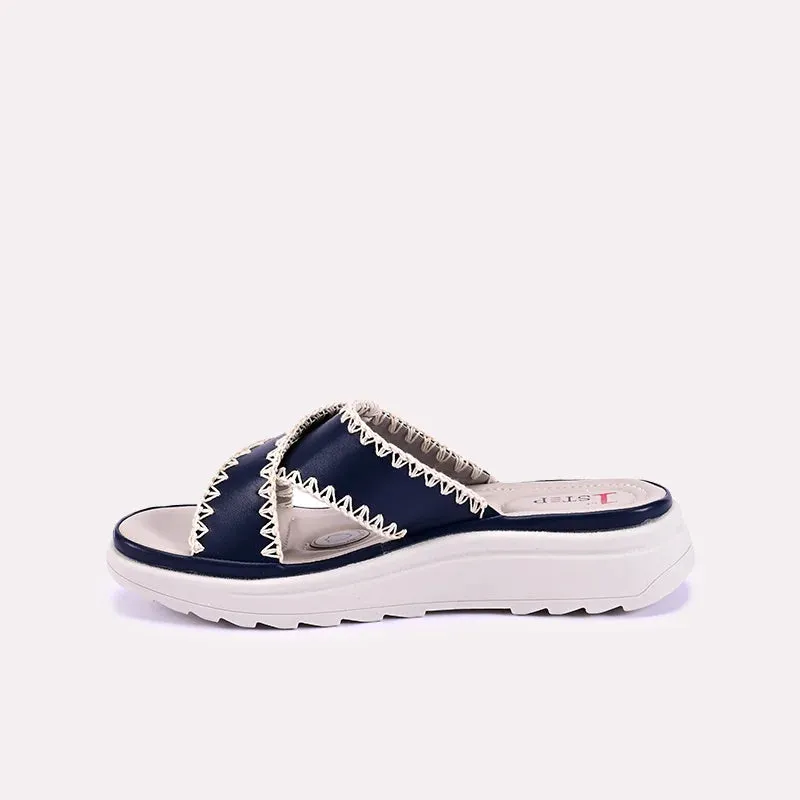 Rosalind Blue Casual Slippers 0412604