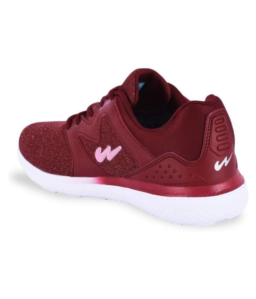 ROSE Red Women's Running Shoes