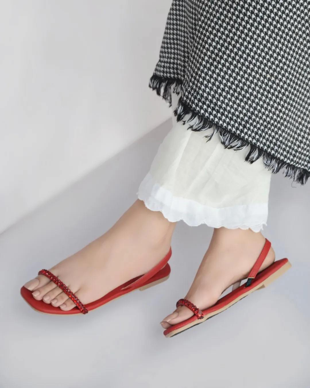 Sasha Sandals - Red