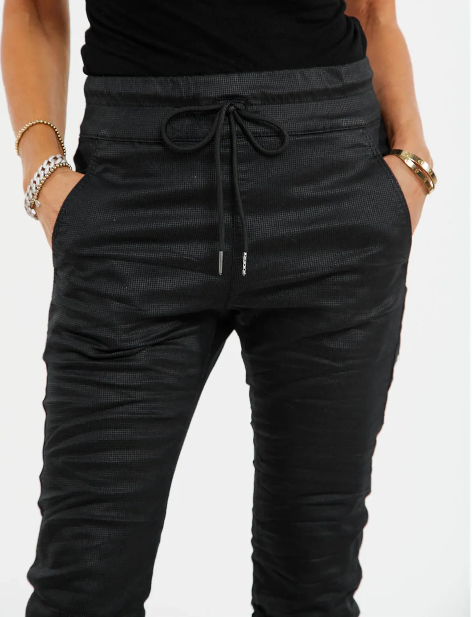 Shely String Pant, Black Original