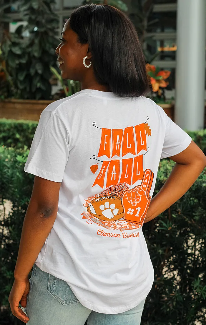 The Clemson "Pennant Hand" Classic Tee