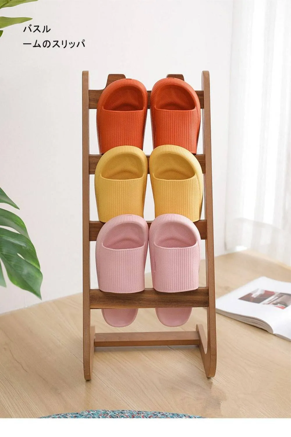 Thick Platform Comfy Rubber Pink Kappa Slides