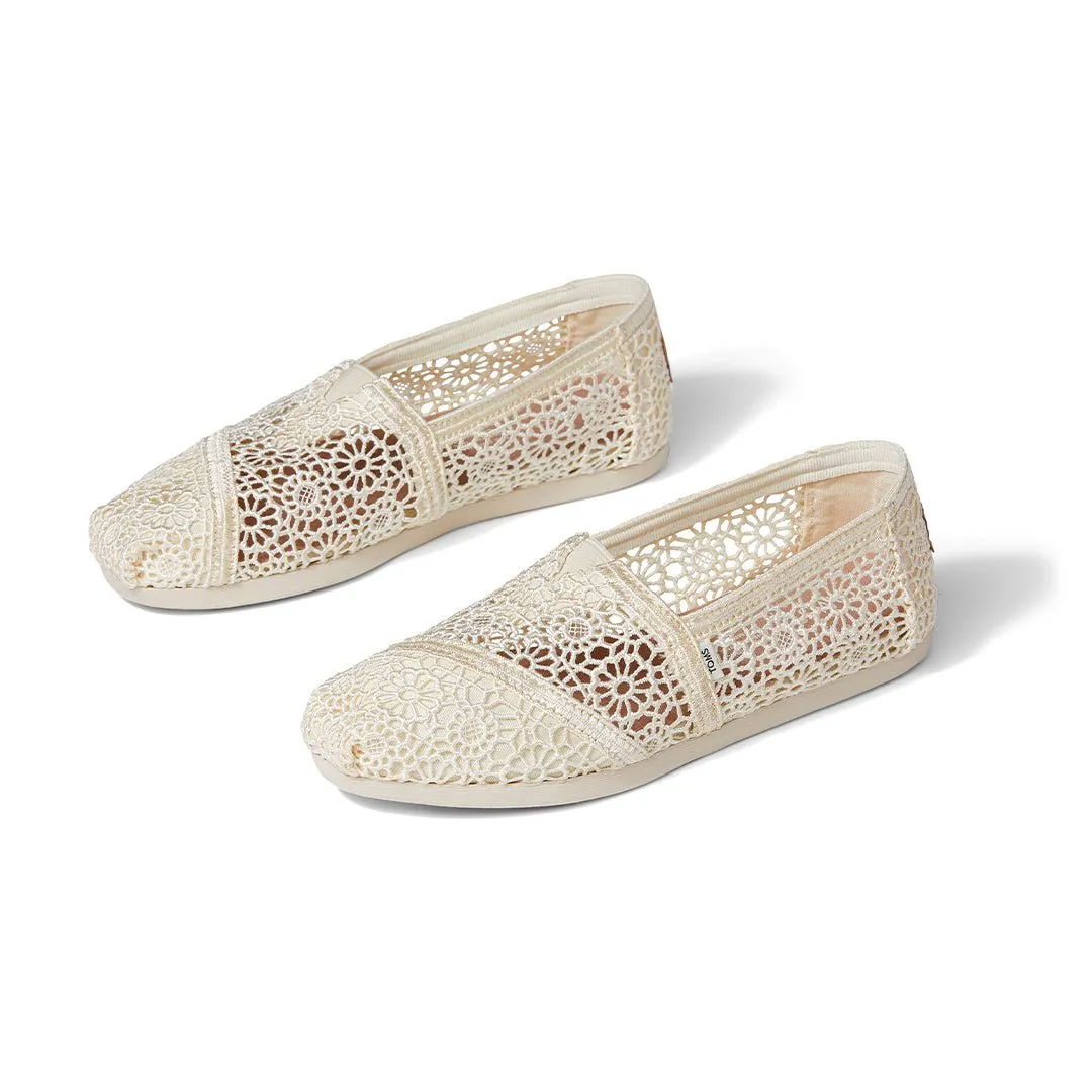 TOMS Espadrille Alpargata Women  -  Natural Moroccan Crochet