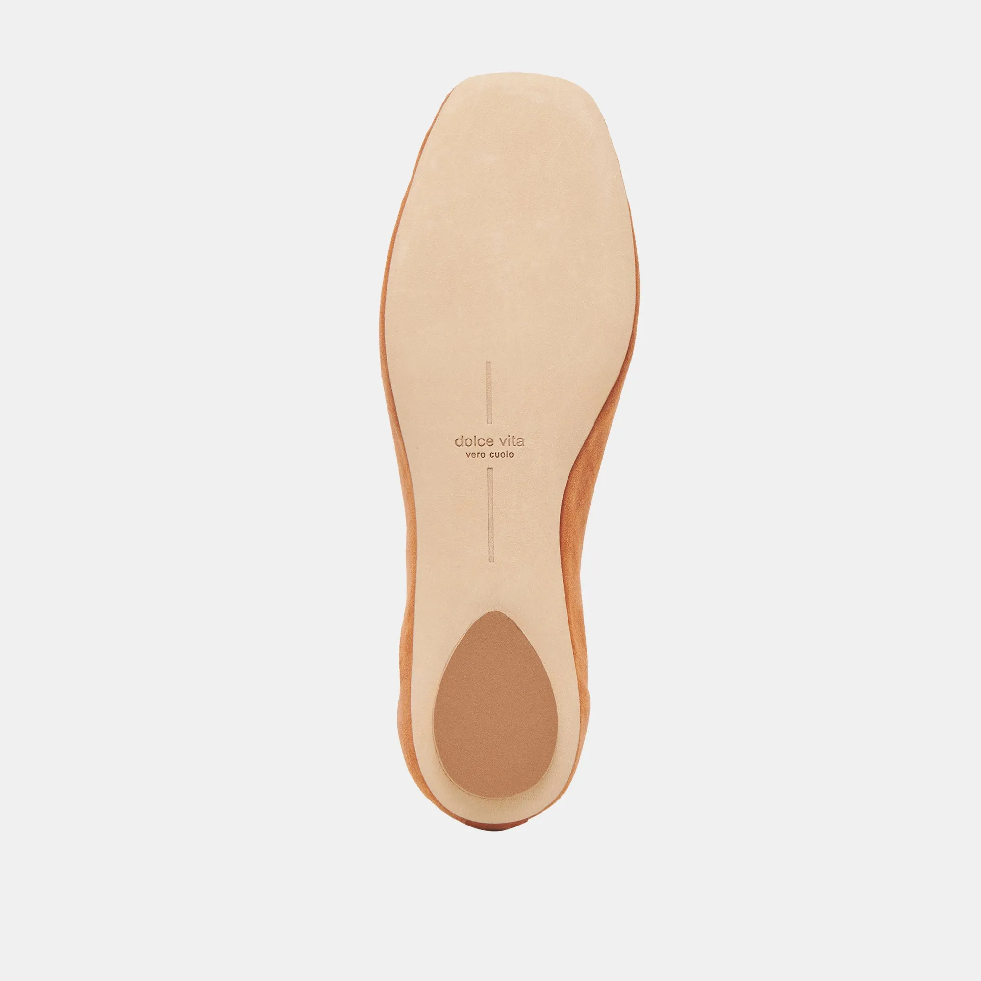 VINNIE BALLET FLATS AMBER SUEDE