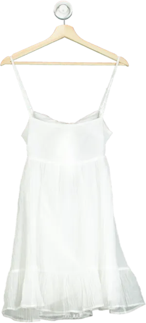 White Fox White Rolling Tides Mini Dress UK XS