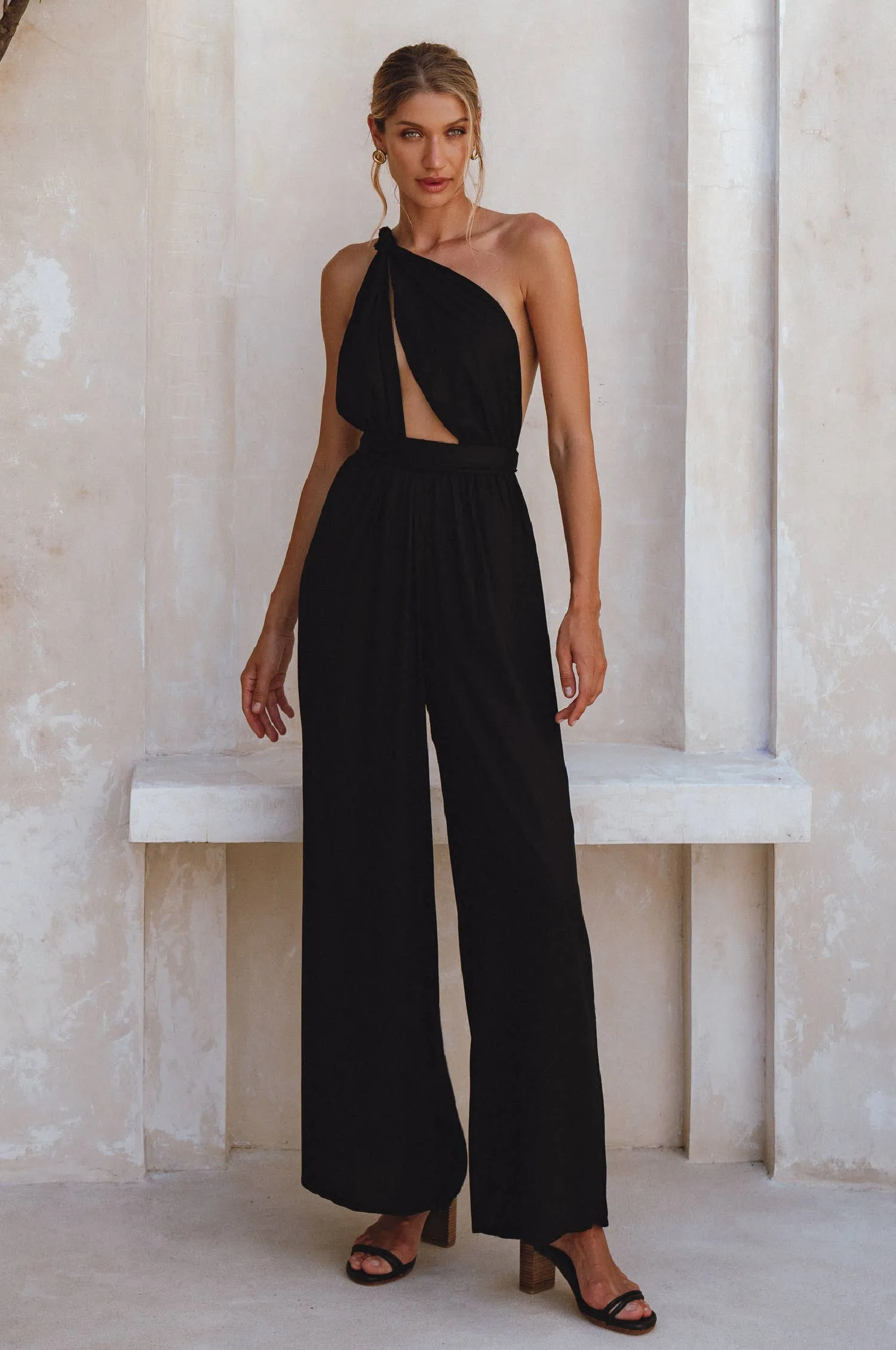 Women's Gaia Infinity Jumpsuit / Black