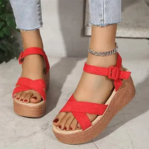 Women's Platform Wedge Platform Sandals 83702988C